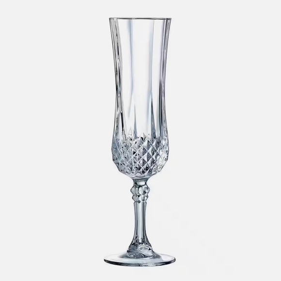 Macy's Crystal Clear Champagne Flutes Set - Picture 2 of 10